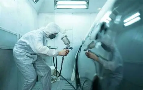 Professional bodyshop workshop